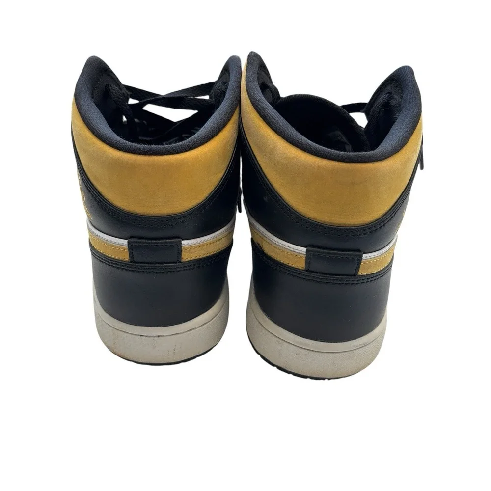 Jordan 1 Mid Black‎ University Gold 2021 554724-177 Size 9.5